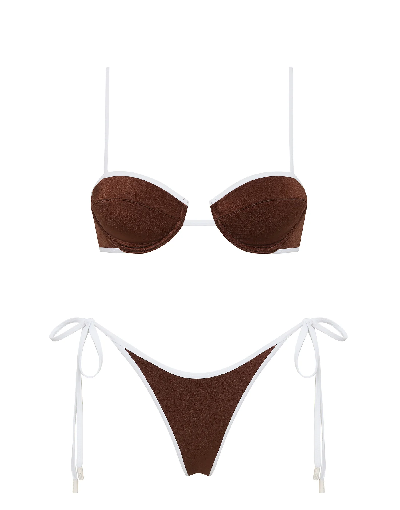 MALA - BISC Brown Balconette Bikini Set