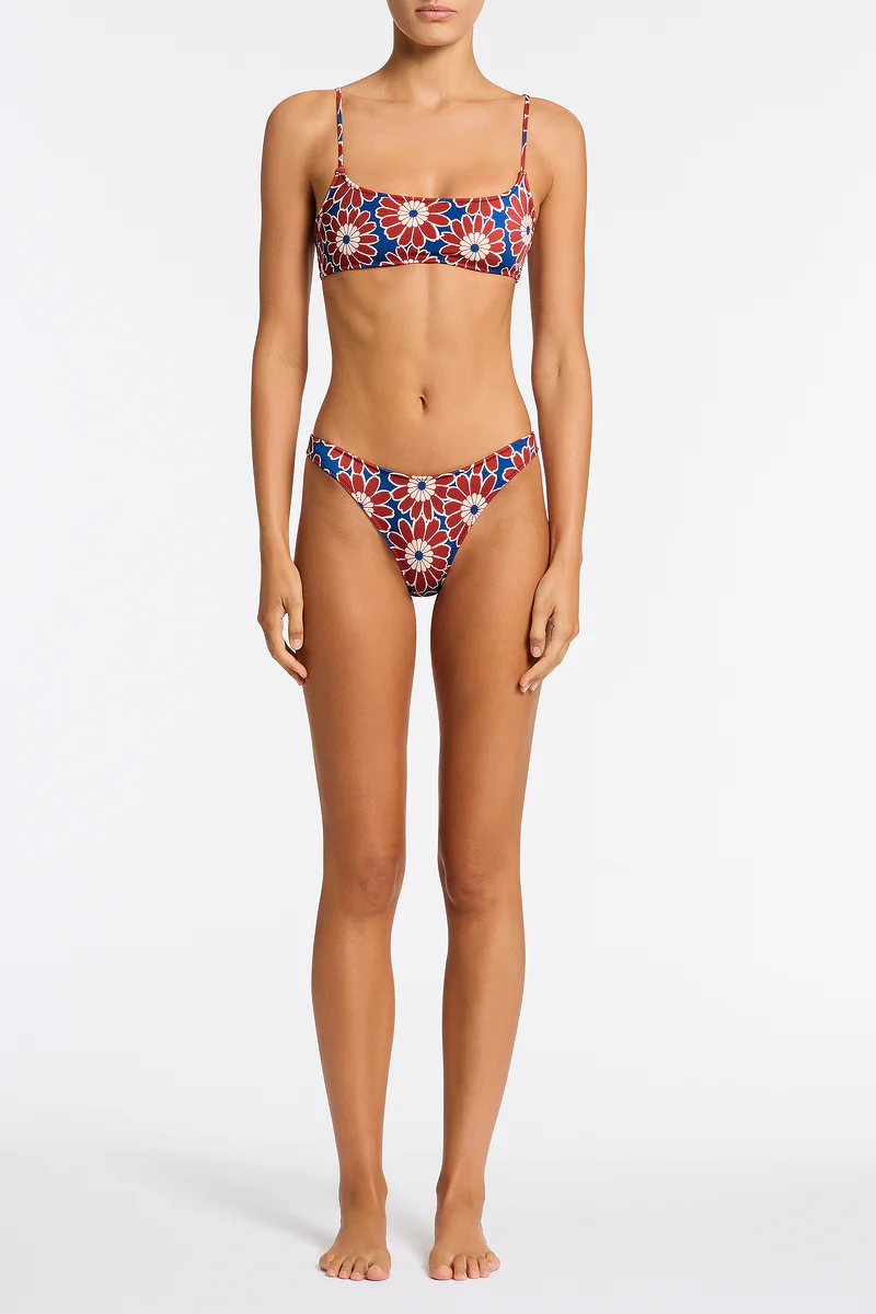 MICA - TOCO Floral Crop Bikini Set