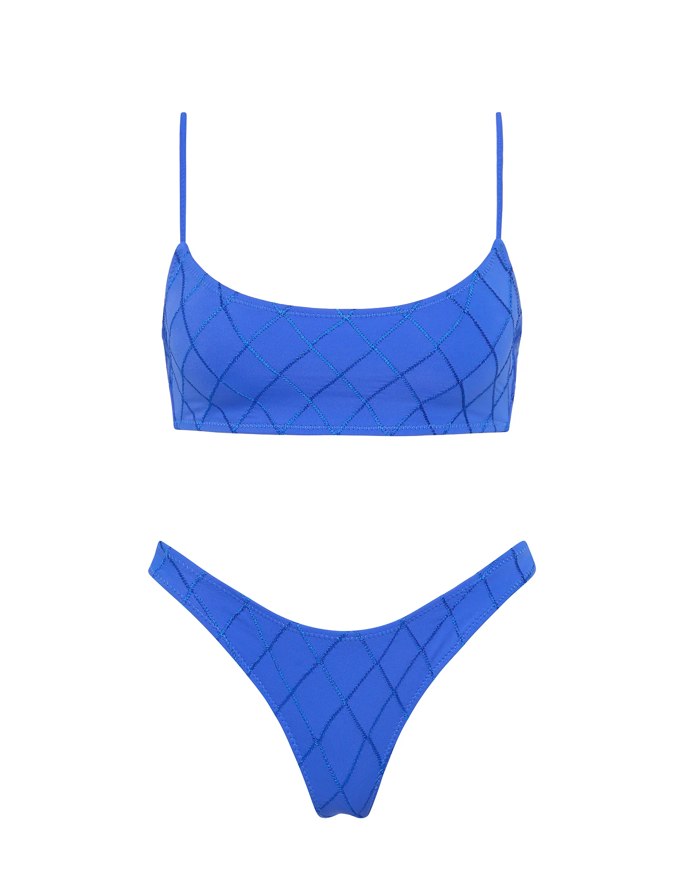 MICA - BANC Blue Crop Bikini Set