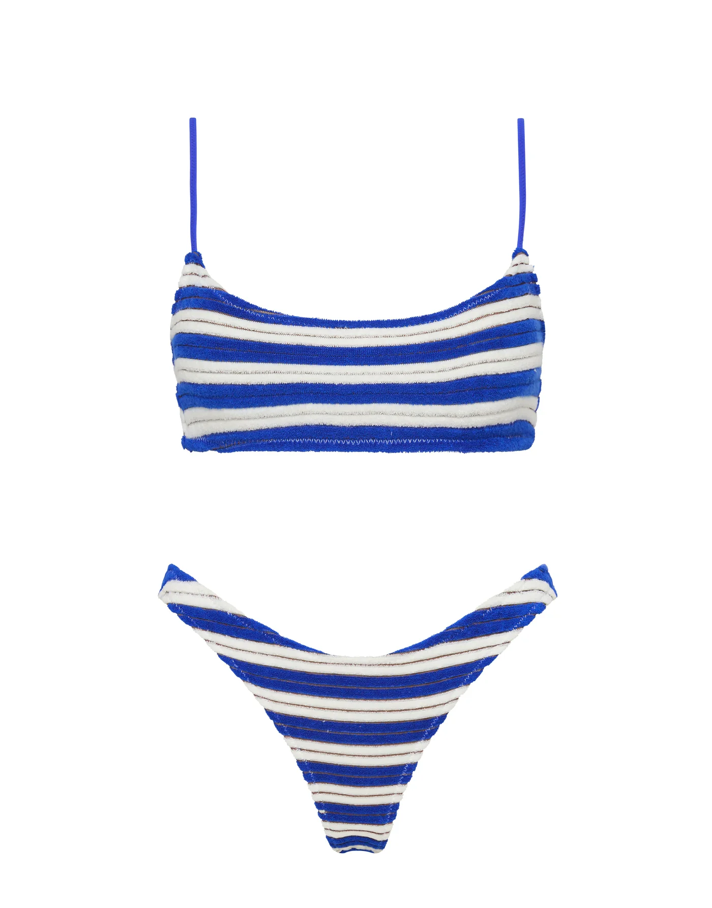 MICA - JOLY Terry Towelling  Crop Bikini Set