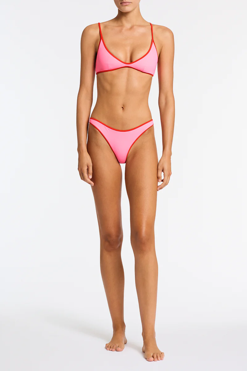 MAIA - DORE Pink Scoop Bikini Set