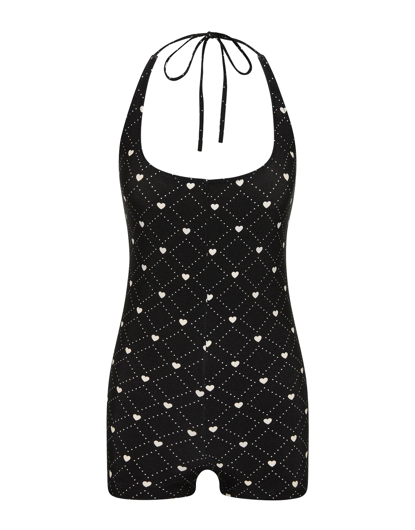 NURIA - PENY Black Playsuit