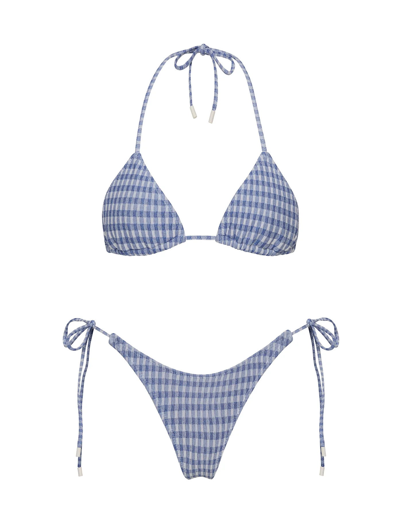 VINCA - LOKO Sparkle Triangle Bikini Set